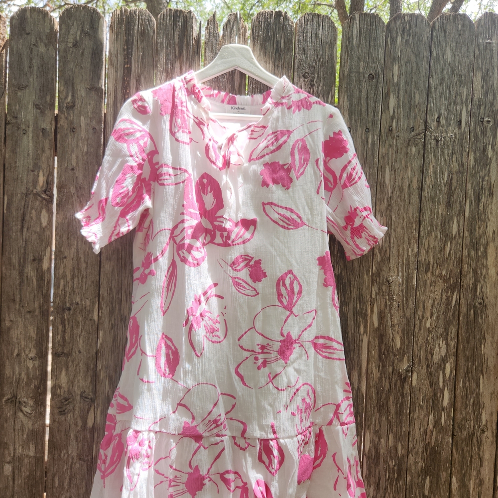 Anthropologie Kindred Floral Dress